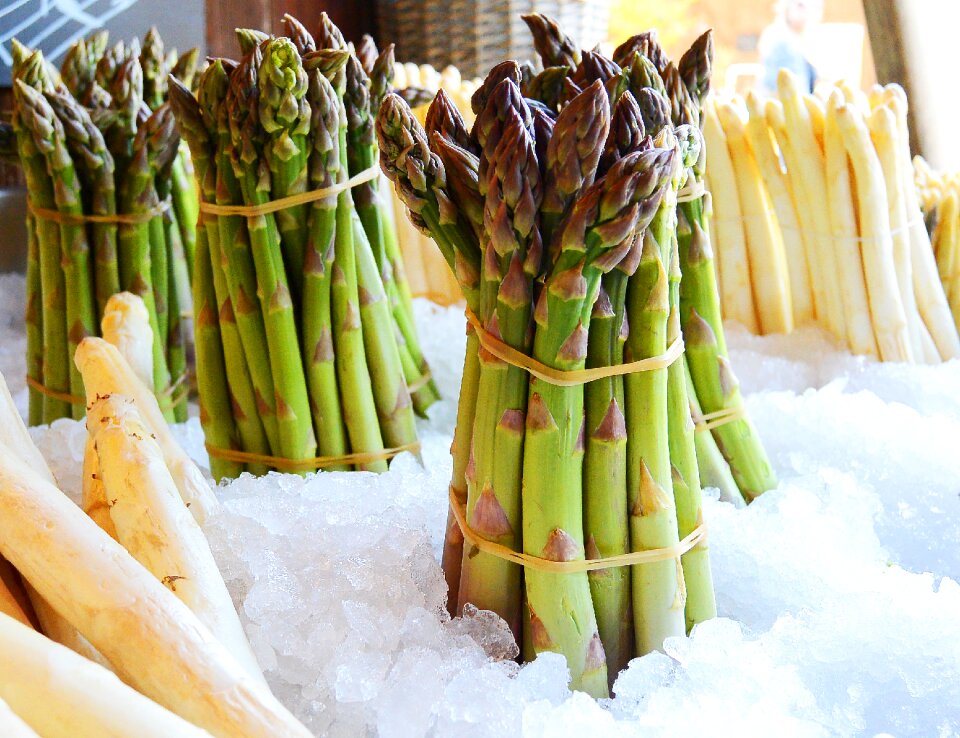 Food green asparagus asparagus time
