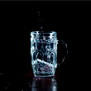 Background bubbles jar