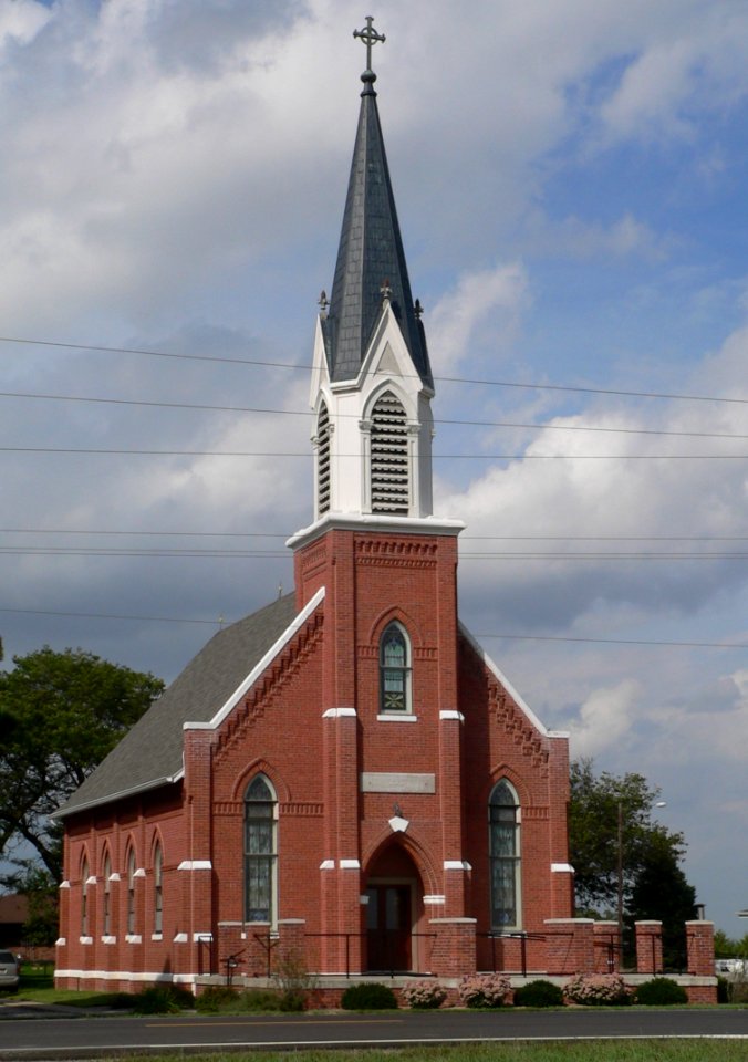 First Trinity Lutheran (Gage Co, NE) from SSW 1