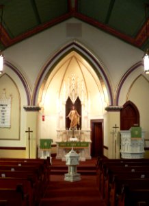 First Trinity Lutheran (Gage Co, NE) interior 1