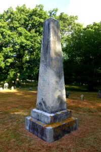 First Settlers of Newton Memorial - East Parish Burying Ground - Newton, MA - DSC07260
