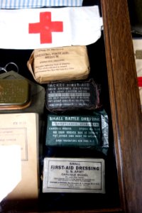 First air dressings - Fort Devens Museum - DSC07094