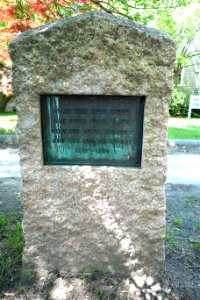 First Town House memorial - Concord, MA - DSC07001