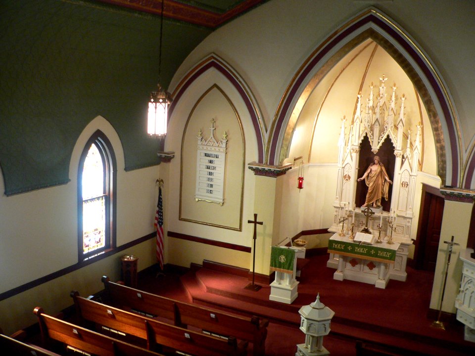 First Trinity Lutheran (Gage Co, NE) interior 7