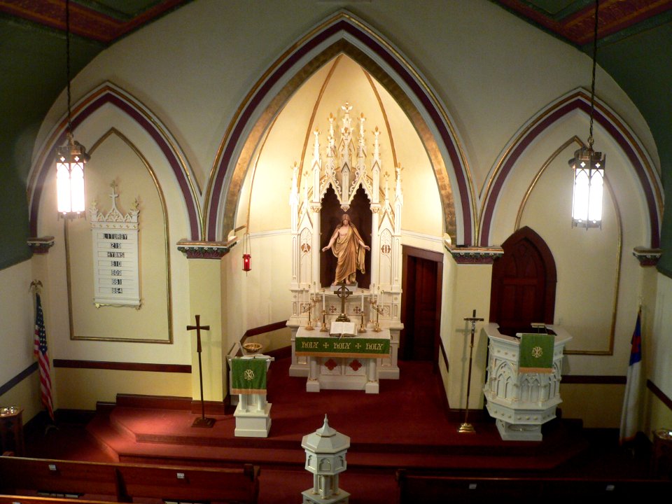 First Trinity Lutheran (Gage Co, NE) interior 5