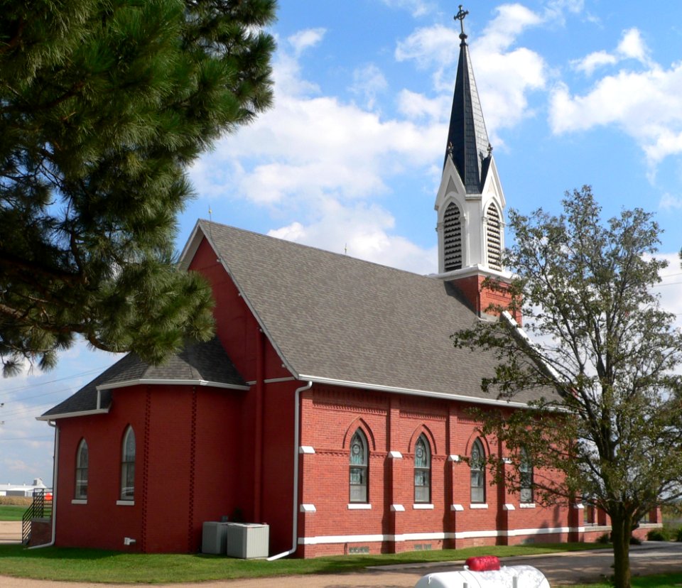 First Trinity Lutheran (Gage Co, NE) from NW 1
