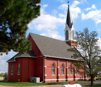 First Trinity Lutheran (Gage Co, NE) from NW 1