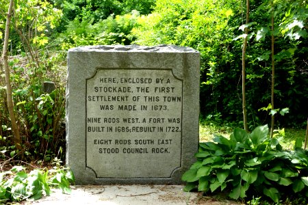 First Settlement marker - Northfield, Massachusetts - DSC07572