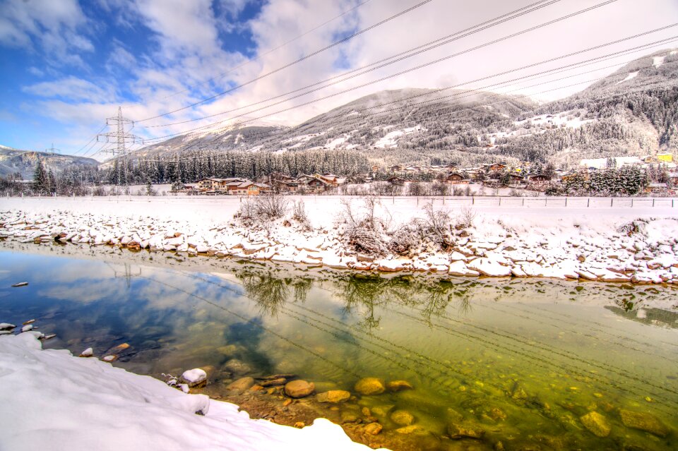 Hdr cold snow