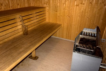 Fjällastugan sauna with heater