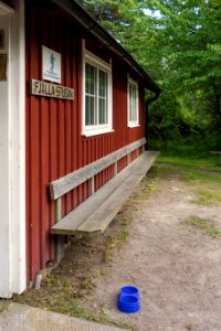 Fjällastugan long bench