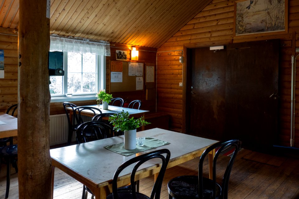 Fjällastugan main hall entrance