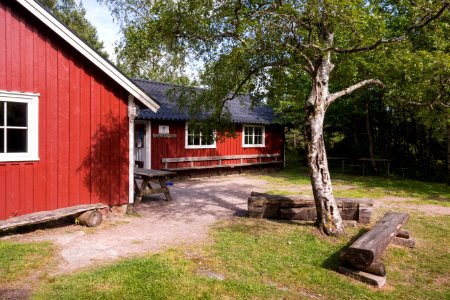 Fjällastugan front area