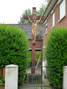 Fléchin (Pas-de-Calais) croix de chemin