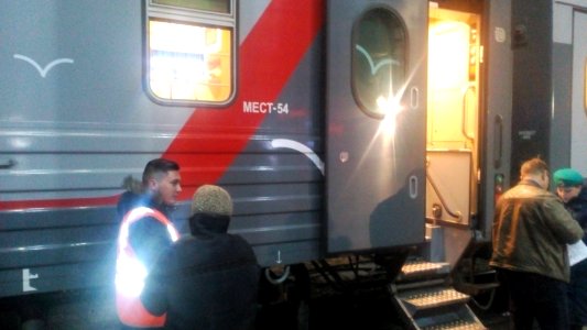 First train - Crimean bridge(03)