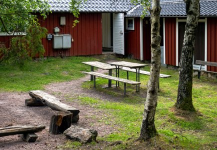 Fjällastugan back sitting area