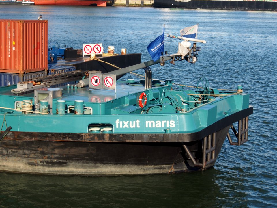 Fixut Maris (ship, 2001) ENI 02324793 IMO 9255127 Port of Rotterdam