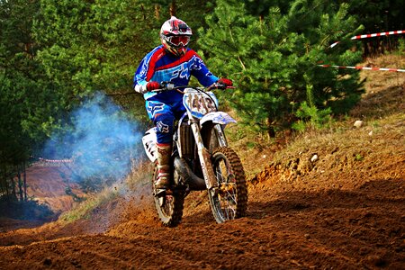 Dirtbike cross motorcycle sport