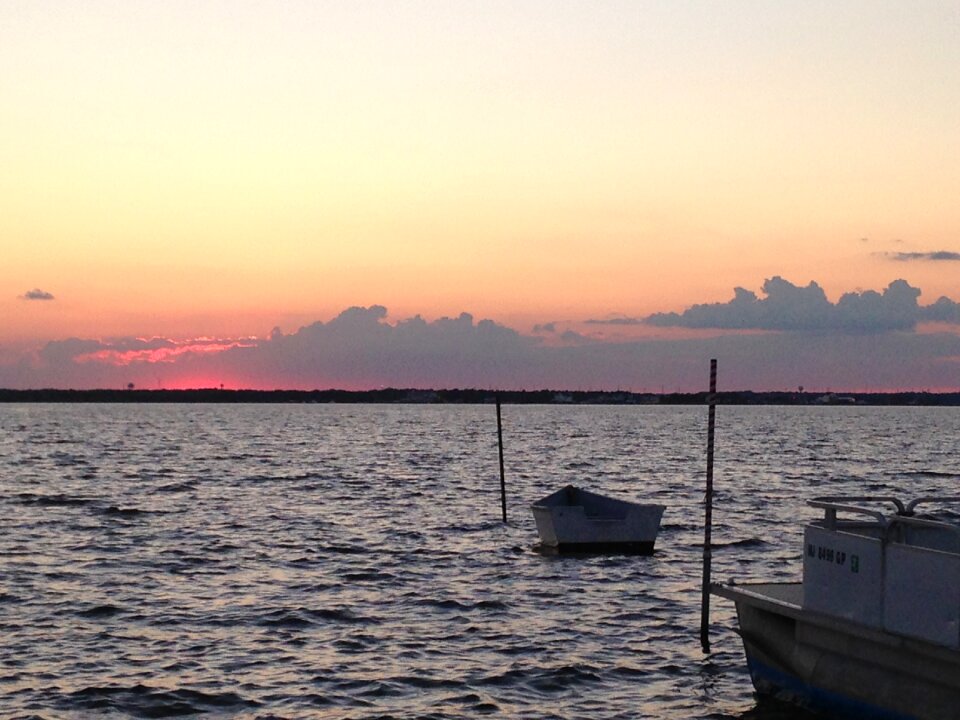 Ocean sky sunset