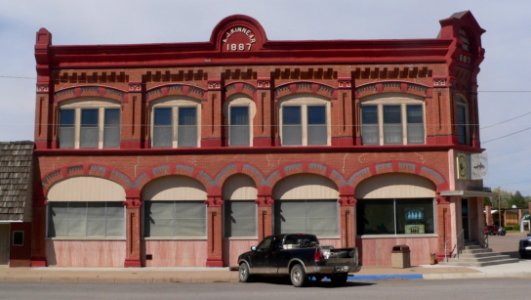 First National Bank bldg (Ashland, KS) from S 1