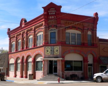 First National Bank bldg (Ashland, KS) from SE 1