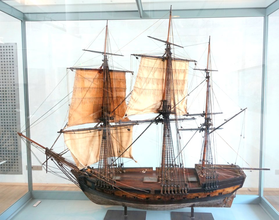Finnskuta model - Marinmuseum, Karlskrona, Sweden - DSC08905
