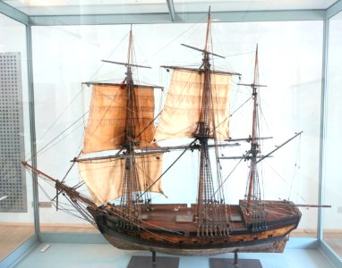 Finnskuta model - Marinmuseum, Karlskrona, Sweden - DSC08905