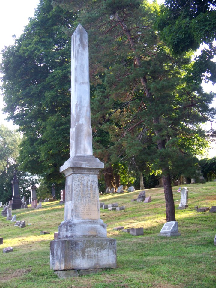 Fink Obelisk, St. Paul’s Lutheran Cemetery (Mount Oliver), 2015-08-23, 01