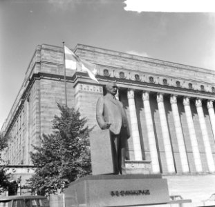 Finland, Helsinki, parlementsgebouw, Bestanddeelnr 917-7243