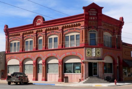 First National Bank bldg (Ashland, KS) from SE 2