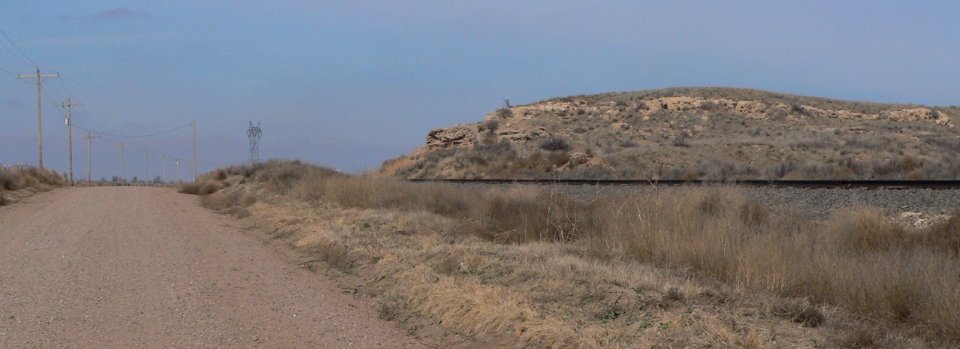 Finney County Point of Rocks from SE 1