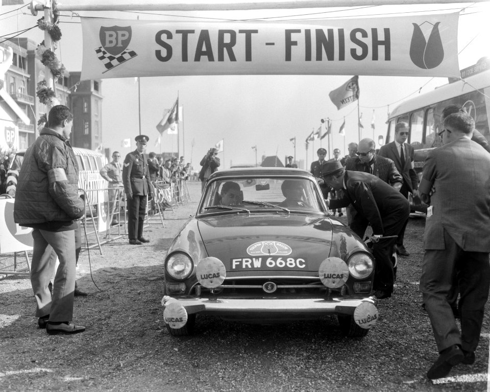 Finish Tulpenrallye te Noordwijk, Bestanddeelnr 919-0874