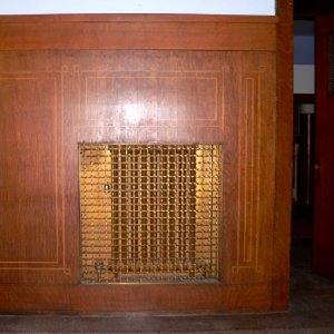 First Congl Sioux City E wing radiator woodwork