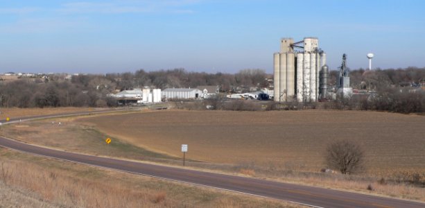 Firth, Nebraska from SW 1