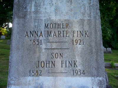 Fink Obelisk, St. Paul’s Lutheran Cemetery (Mount Oliver), 2015-08-23, 05
