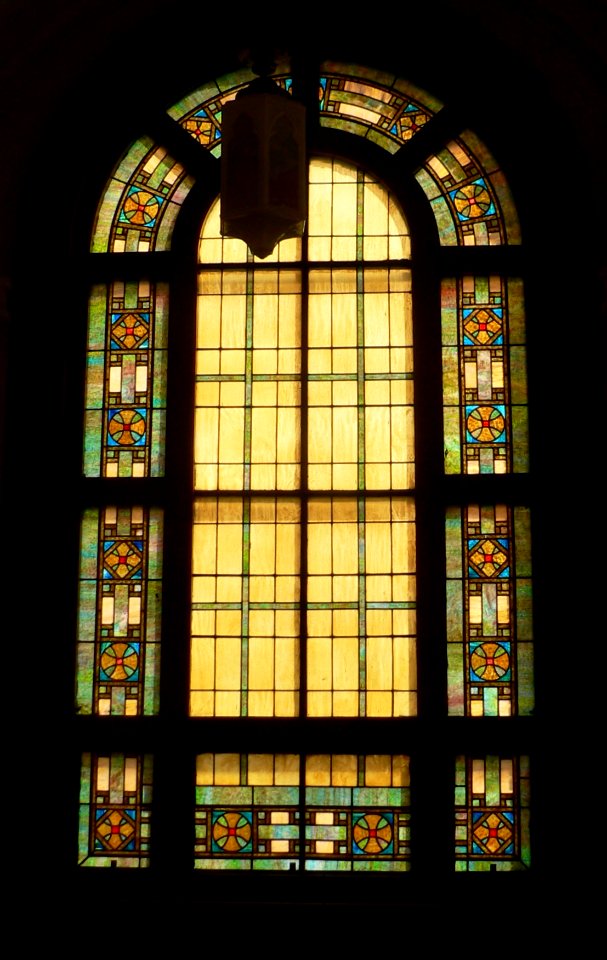 First Congl Sioux City SE hall E window