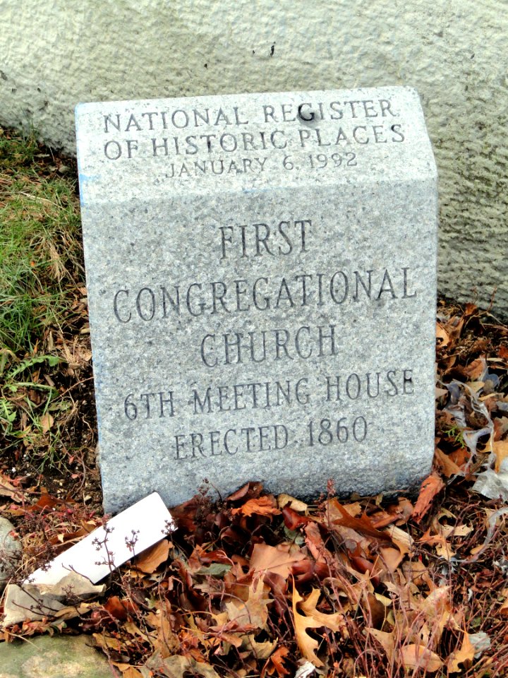 First Congregational Church in Woburn - Stone - DSC02729