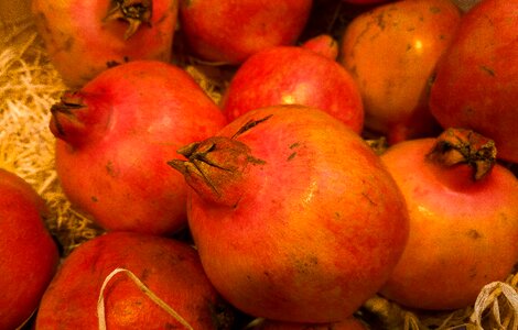 Grenades exotic fruits vitamins