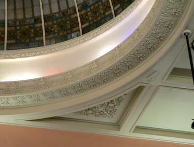 First Congl Sioux City dome interior detail 1
