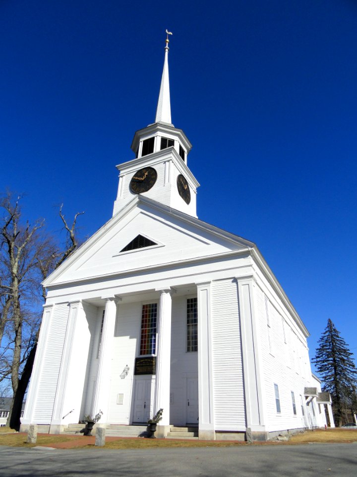 First Parish Meeting House - Groton, MA - DSC04106