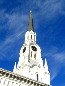 First Congregational Church in Woburn - Steeple - DSC02735