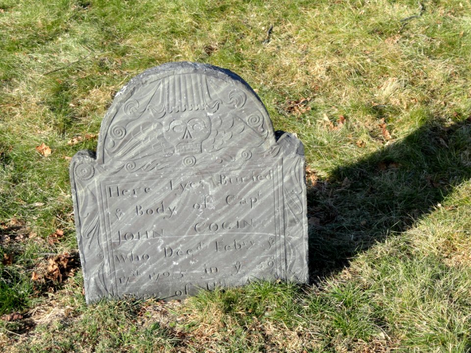 First Burial Ground grave - Woburn, MA - DSC02826