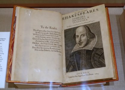 First Folio, Shakespeare - Princeton University Art Museum - DSC07057