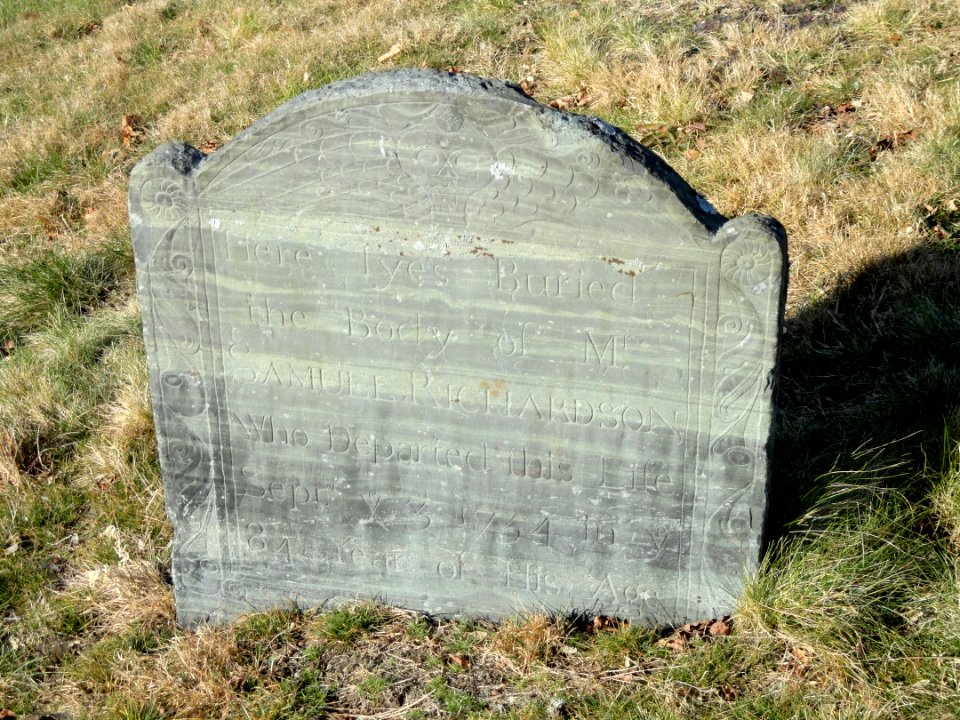First Burial Ground grave - Woburn, MA - DSC02824