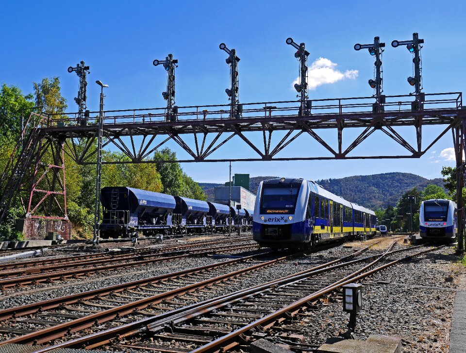 Bad harzburg station exit historic preservation