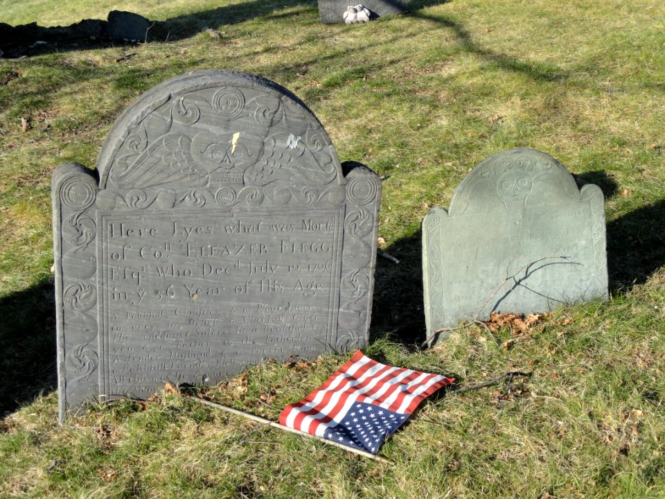 First Burial Ground grave - Woburn, MA - DSC02827