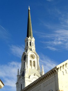 First Congregational Church in Woburn - Rear view - DSC02724