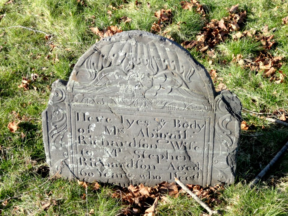 First Burial Ground grave - Woburn, MA - DSC02820