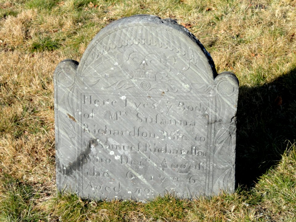 First Burial Ground grave - Woburn, MA - DSC02823
