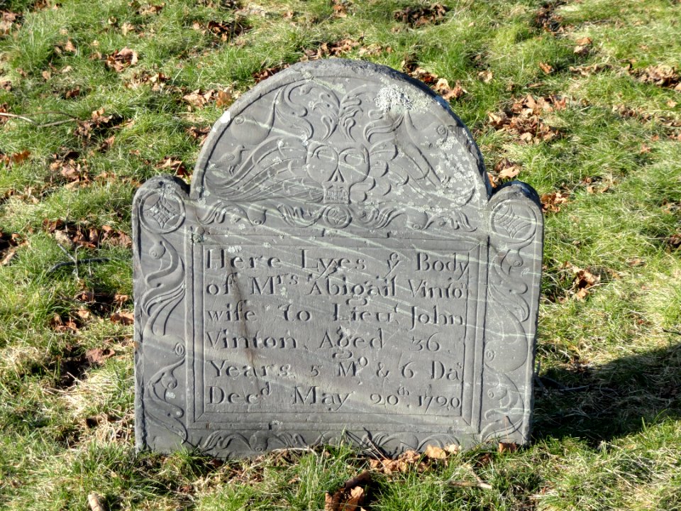 First Burial Ground grave - Woburn, MA - DSC02819